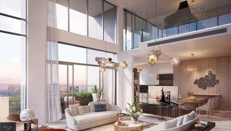 Bán căn penthouse góc đẹp 212m2 gần công viên hồ Ngọc Thụy tháng 9 nhận nhà